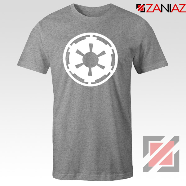 Galactic Empire Logo Sport Grey Tshirt