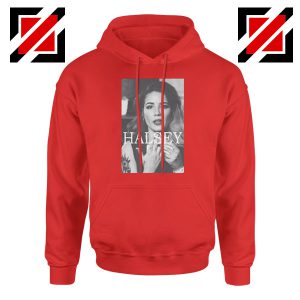 Halsey Singer Poster Red Hoodie