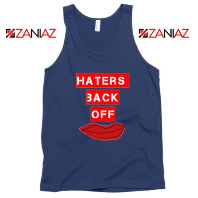 Haters Back Off Netflix Comedy Navy Blue Tank Top