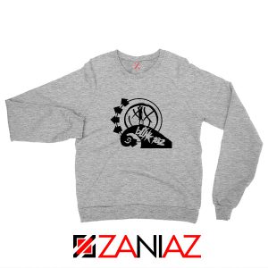 Jack And Sally Lyrics Sport Grey Sweatshirt