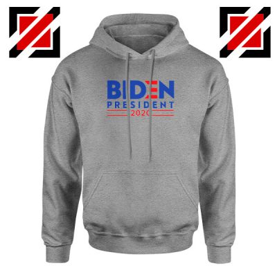 Joe Biden For President Sport Grey Hoodie