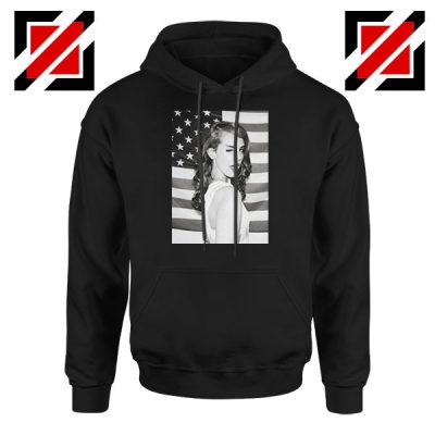 Lana Del Rey American Flag Hoodie