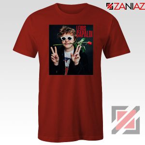 Lewis Capaldi Red Tshirt