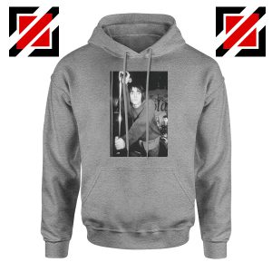 Liam Gallagher Singer Sport Grey Hoodie