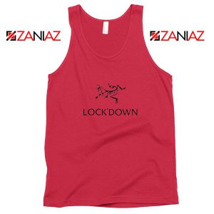 Lock'Down Covid19 Red Tank Top