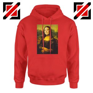 Lovato Monalisa Posters Red Hoodie