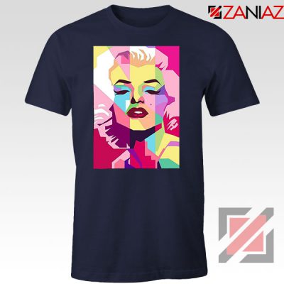 Marilyn Monroe Navy Blue Tshirt