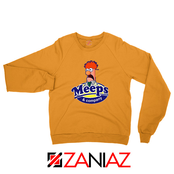 Meeps and Company Orange Sweatshirt