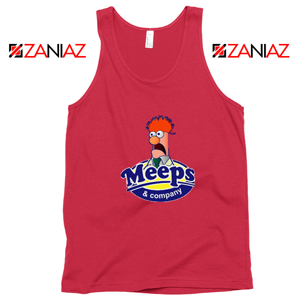 Meeps and Company Red Tank Top