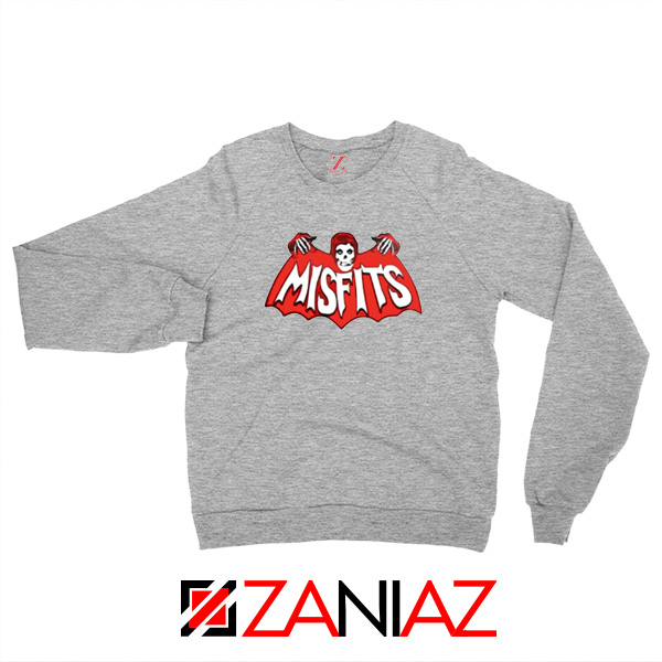 Misfits Music Band Sport Grey Sweatshirt