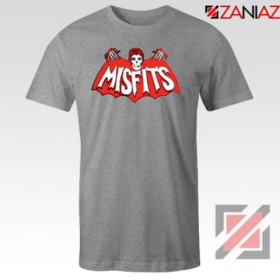 Misfits Music Band Sport Grey Tshirt