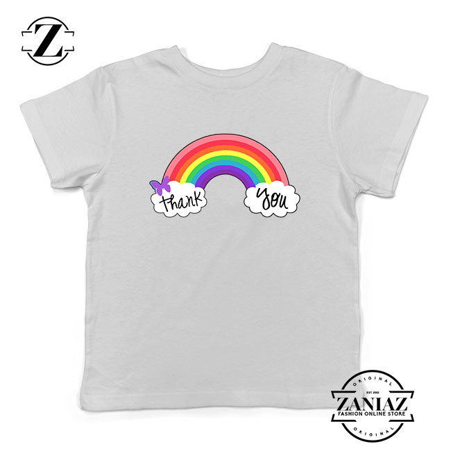 NHS Rainbow Thank You Kids Tshirt