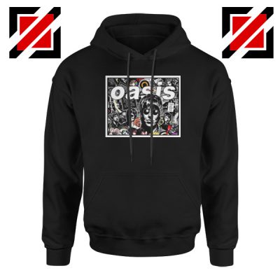 Oasis Band Collage Hoodie