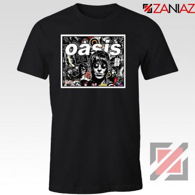 Oasis Band Collage Tshirt
