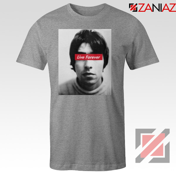 Oasis Band Live Forever Tshirt English Rock Tee Shirts S3XL