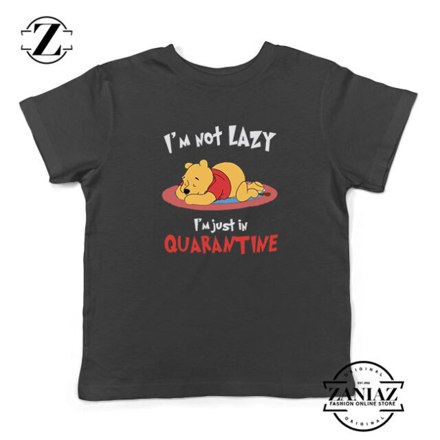 Pooh Quarantine Kids Tshirt