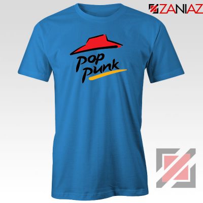 Pop Punk Pizza Hut Blue Tshirt