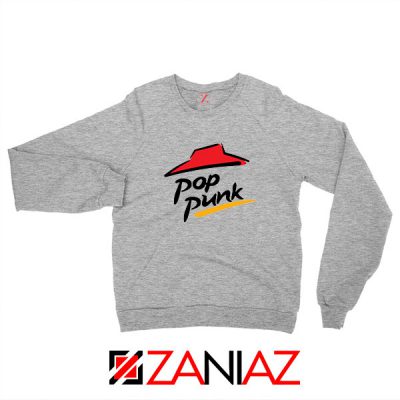 Pop Punk Pizza Hut Sport Grey Sweatshirt