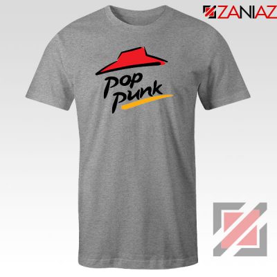 Pop Punk Pizza Hut Sport Grey Tshirt