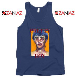 Pretty Boy Navy Blue Tank Top