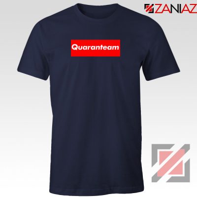 Quaranteam Pandemic 2020 Navy Blue Tshirt