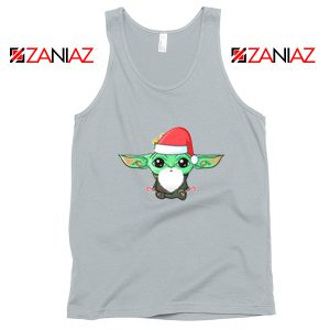 Santa Baby Yoda Sport Grey Tank Top