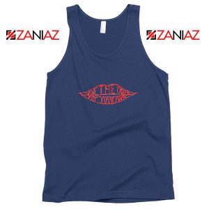 Save The Drama Navy Blue Tank Top