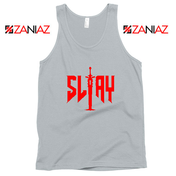 Slay Doom Sport Grey Tank Top