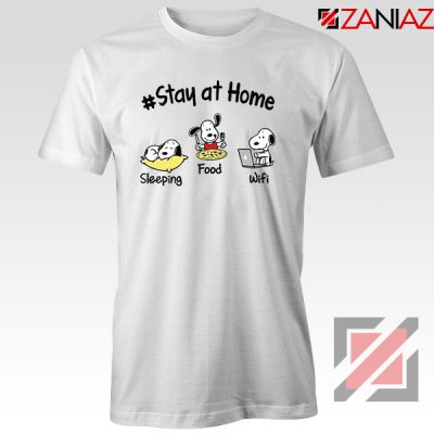 Snoopy Stay Home Tshirt