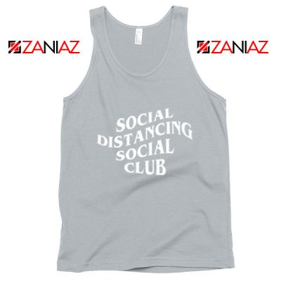 Social Distancing Social Club Sport Grey Tank Top