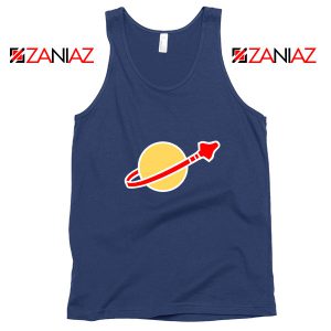 Spaceship Lego Navy Blue Tank Top