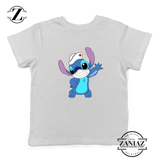 Stitch Nurse Kids Tshirt