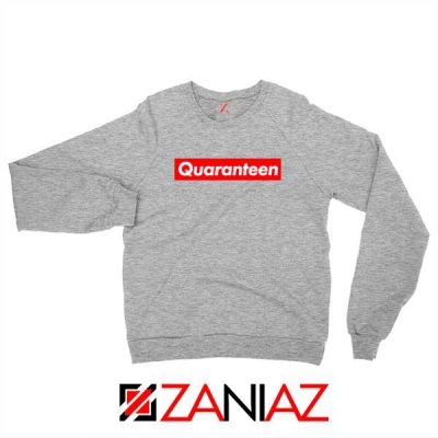 Supreme Quarantine Sport Grey Sweatshirt