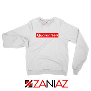 Supreme Quarantine White Sweatshirt