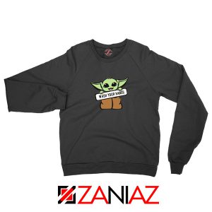 The Child Wash Your Hands Black Sweatshirt