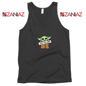 The Child Wash Your Hands Black Tank Top