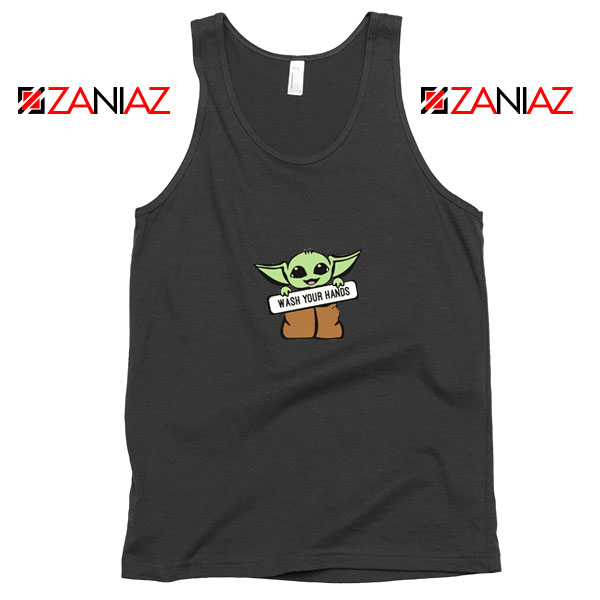 The Child Wash Your Hands Black Tank Top