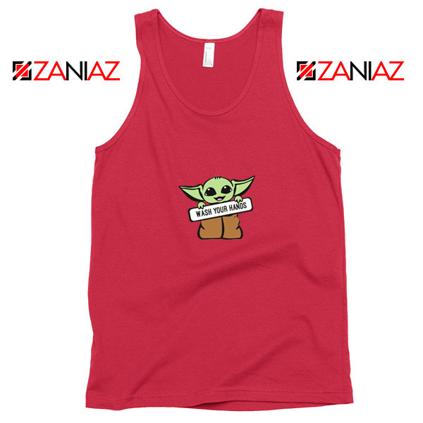 The Child Wash Your Hands Red Tank Top