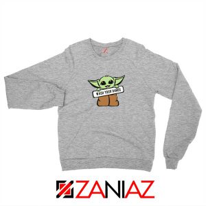 The Child Wash Your Hands Sport Grey Sweatshirt