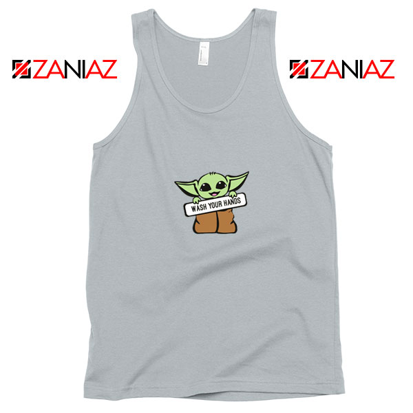 The Child Wash Your Hands Sport Grey Tank Top
