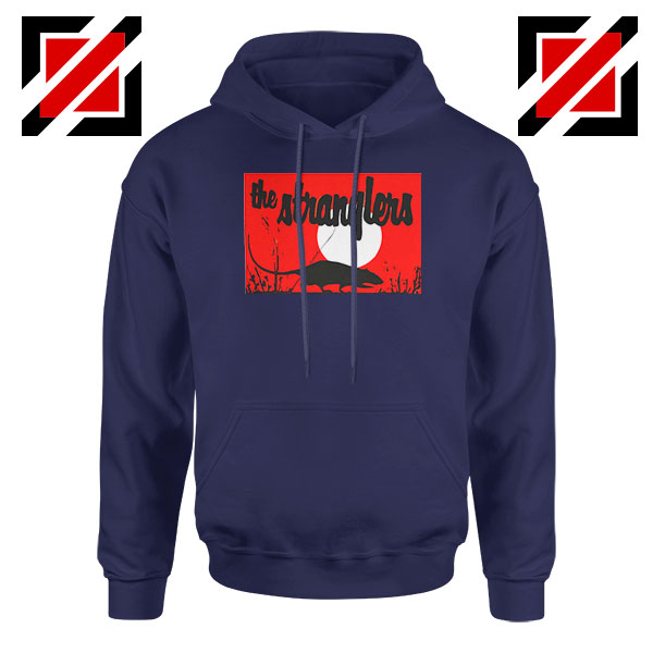 The Stranglers Punk Rock Hoodie Sweatshirt Long Sleeve Unisex Grey S-3XL