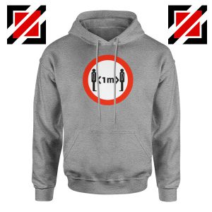 Time Keep Distance Sport Grey Hoodie