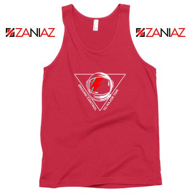 Tribute David Bowie Legend Red Tank Top