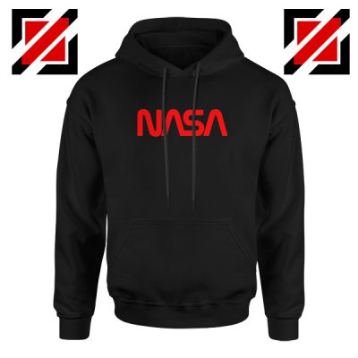 Vintage NASA Logo Black Hoodie