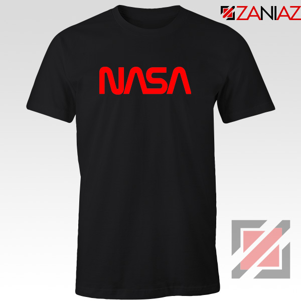 Vintage NASA Logo Black Tshirt