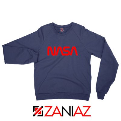 Vintage NASA Logo Navy Blue Sweatshirt