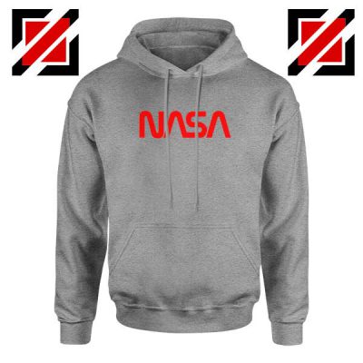 Vintage NASA Logo Sport Grey Hoodie