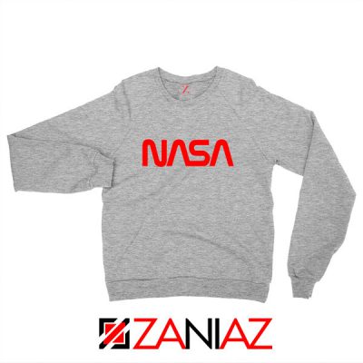 Vintage NASA Logo Sport Grey Sweatshirt