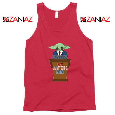 Vote Baby Yoda 2020 Red Tank Top