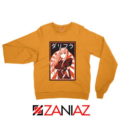 Zero Two Mural Orange Sweatshirt